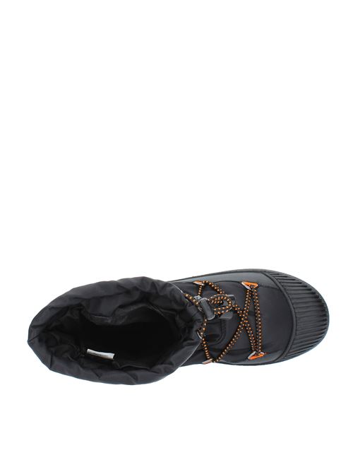 Stivaletti da neve modello MTRACK POLAR MOON BOOT in nylon tecnico idrorepellente MOON BOOT | 244008NERO-ARANCIO